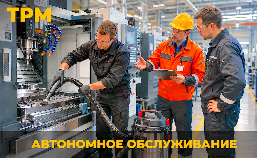 Тренинг-практикум «TPM - автономное обслуживание»- уборка оборудования